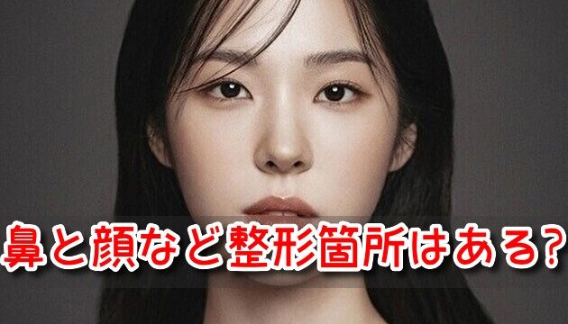 ソ・ウンス　整形前　整形後　鼻　顔　整形箇所　どこ