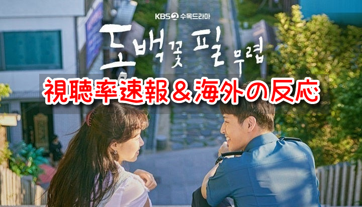 椿の花咲く頃 視聴率 韓国 海外の反応 日本 人気
